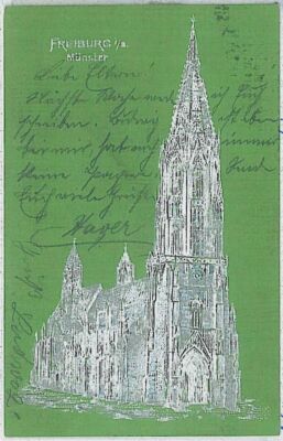 33733 - Ansichtskarten VINTAGE POSTCARD - Deutschland GERMANY - Freiburg i. Br. 