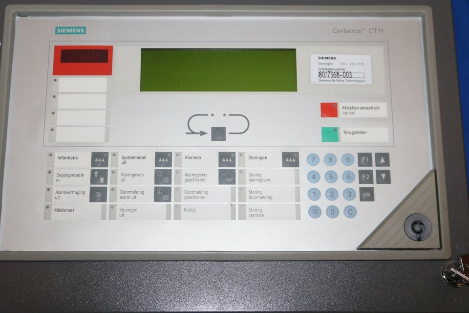SIEMENS Cerberus CT11 ALARM type b3q 480 546577 AlgoPilot control ...
