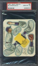 1957 Swift Meats #9 Gil McDougald PSA 10 New York Yankees