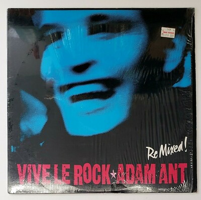 Adam Ant [Vinyl] Vive Le Rock Re Mixed! (1985, CBS Records) **COLLECTIBLE**