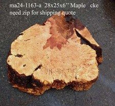 Maple Burl Block Craft wood Solid Burl DIY Craft Wood MA24-1163