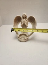 Angel Statue candle holder Flickering Electric Candle Oaki Way Resin Condolences