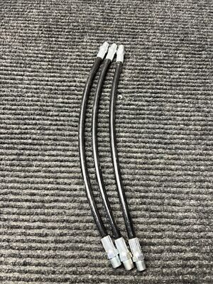 #ad Lot of 3 NOS 12 Inch Length Grease Gun Hose Working Pressure 4500 PSI $25.50
