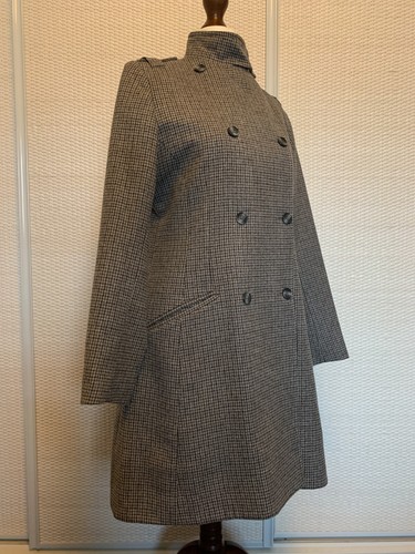 OLIVER BROWN of Chelsea, 100% British Wool Tweed Tailored Coat, UK Size 14 - Picture 3 of 18