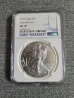 2022 $1 Silver Eagle NGC MS70 Early Releases 1oz American .999 fine modern coin