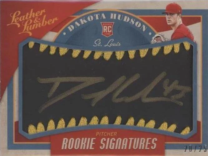 Rookie Signatures Baseball Black & Gold