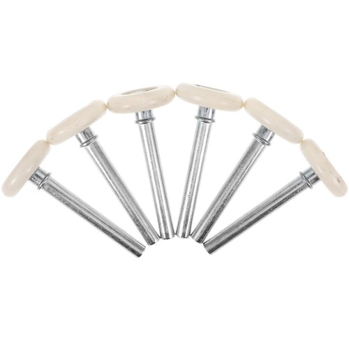 6 Pcs Garage Door Rollers Hardware for Sliding Pulley Miniature - Picture 2 of 12