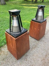 Ohm F Walsh Speakers Wonderful Sound Excellent Cabinets Glenview Il Pick-up Only