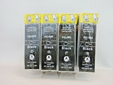 4PK PGI5 Black Ink Cartridge for Canon Pixma iP5300 iP5200 iP4500 iP4200 MP970