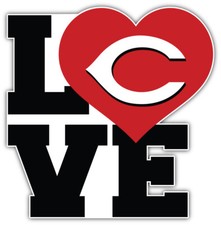 Cincinnati Reds MLB Baseball Sport Logo Car Bumper Sticker Decal "SIZES"