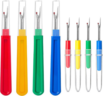 8Pcs Sewing Seam Rippers, Handy Stitch Rippers for Sewing/Crafting Removing Thre