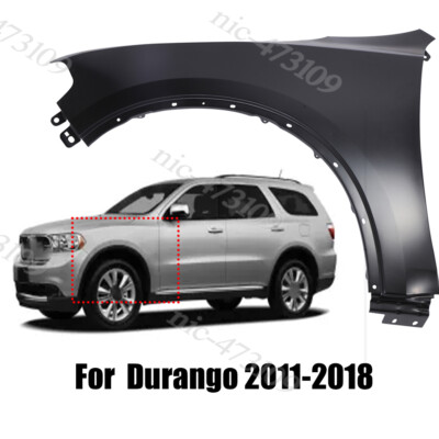 Front Driver Fender For 2011-2022 Dodge Durango Primed Steel