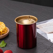 Edelstahl Aschenbecher Mit Deckel Sturmaschenbecher Windaschenbecher Rund