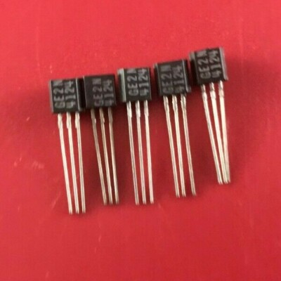 GE 2N4124 TRANSISTOR GP BJT NPN 25V 0.2A 3-Pin TO-92 (5PCS) | eBay
