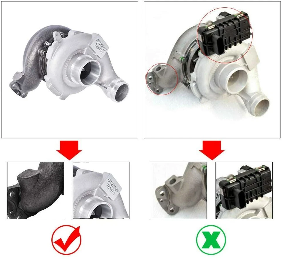 Turbo For Dodge/Freightliner Sprinter 2500 Sprinter 3500 Turbocharger OM642 - Image 2 of 4