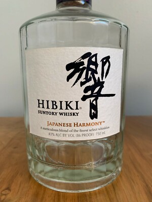 Hibiki Japanese Harmony 700ml 旧ラベル 箱無し HIBIKI HARMONY Suntory Whisky Japanese Harmony Collectible Bottle