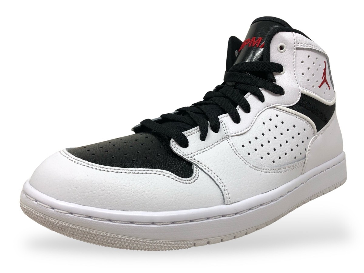 Nike Jordan Access basketball shoes in the white, black, gym red AR3762-101 Sz 1 Nike Air Jordan Access Men main image 3