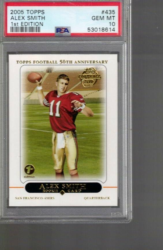 Alex Smith Topps #435 1st Edition