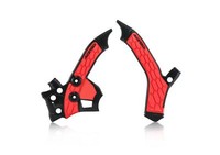Acerbis X-Grip Rahmenprotektoren Schwarz Rot FüR Honda CRF 250 L 2013-2020