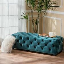 Featured image of post Teal Tufted Ottoman - Discover ottomans &amp; storage ottomans on amazon.com at a great price.