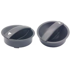2PCS Heater Temperature HVAC Fan Speed Control Knob for 2012-2015 Toyota Tacoma