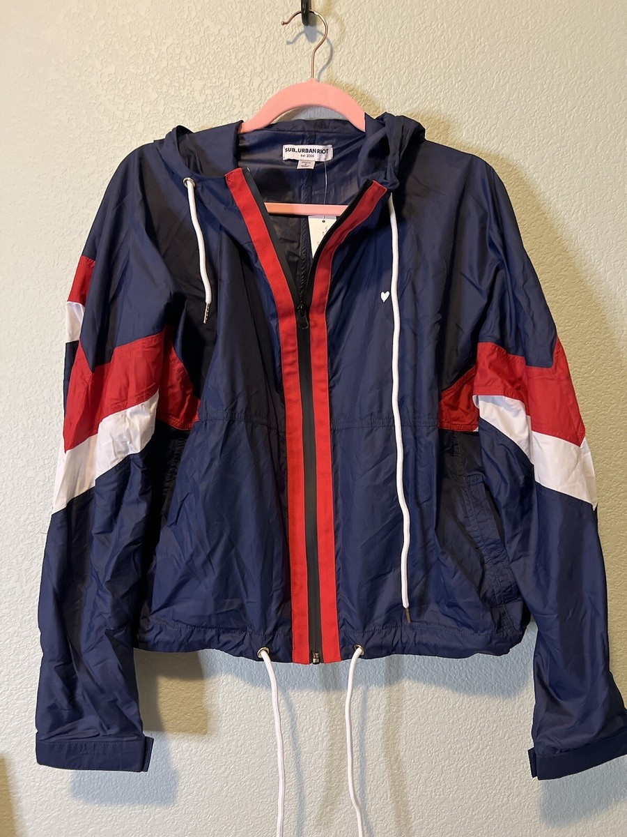 NWT Sub_urban Riot Windbreaker Size S