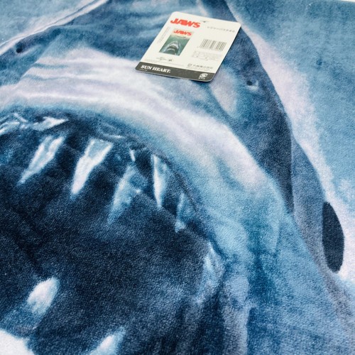 JAWS Poster Scene Official Leisure Bath Towel JAPAN Great White Shark MARUSHIN - Picture 8 of 11