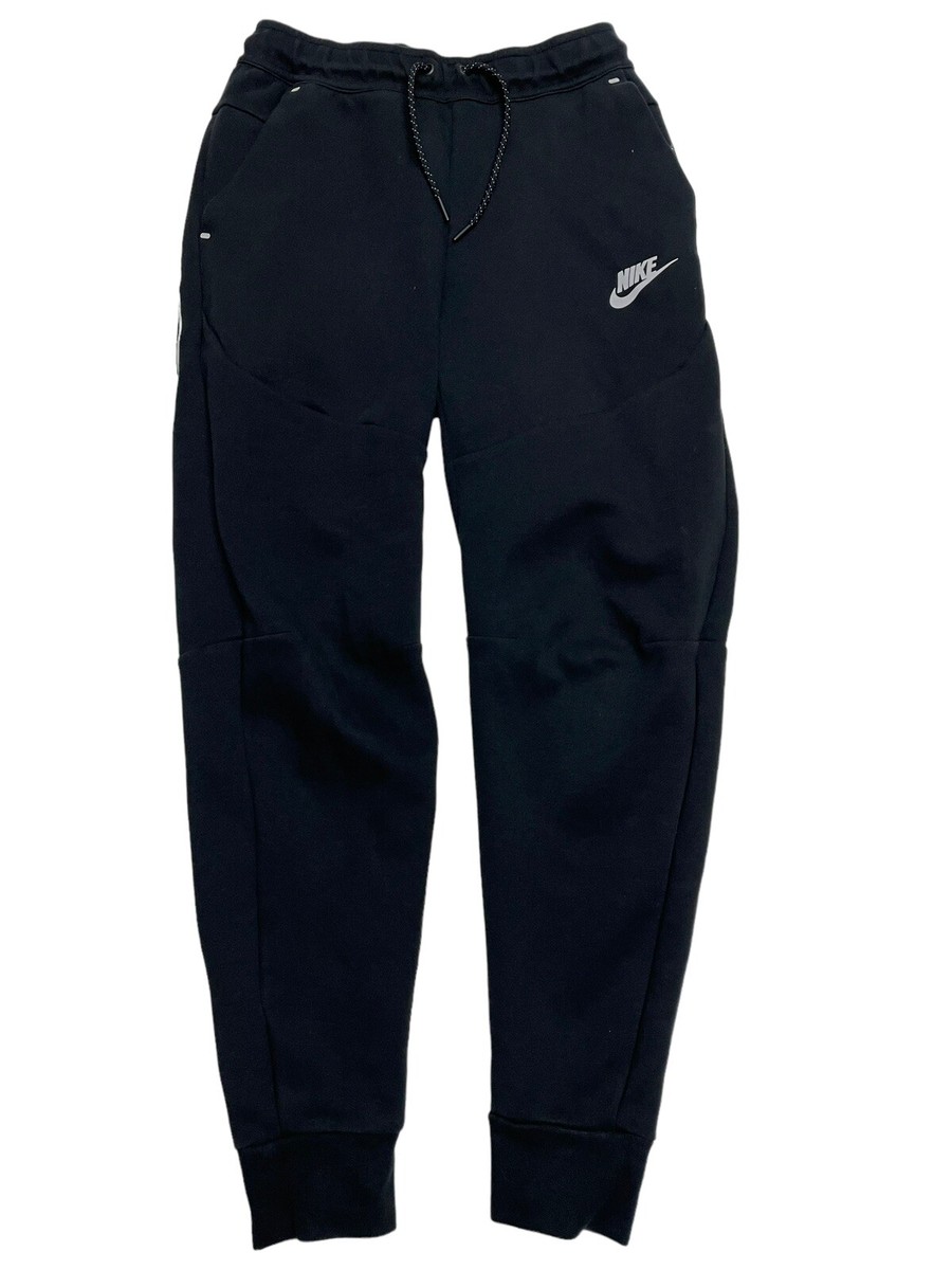 Nike Tech Fleece Black Jogger Pants CU4499 010 Men's Size XS | eBay