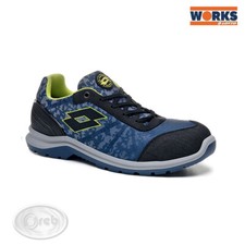 SCARPE ANTINFORTUNISTICA LOTTO WORKS HIT 400 2117795AV S1P SRC BLU LEGGERE SP1