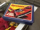 Vintage Matchbox Carry Case Lot 48 Vehicles VW Camper Mustang Merc Police Car