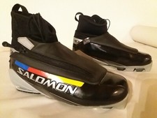 Klassik Ski Langlaufschuhe SALOMON SNS PILOT CARBON Chassis Gr. 36 2/3 WIE NEU