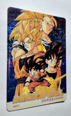 1999 DRAGON BALL Z Card #182 SON GOKU SON GOKU SSJ2 VTG Foil | eBay