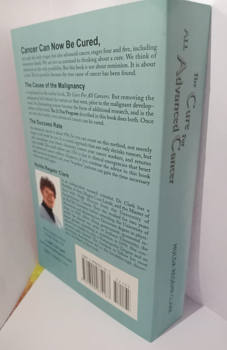 by Hulda Regehr Clark The Cure for All Advanced Cancer Free