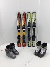 Toddler Kids Used Ski Package. Skis, Bindings Ski Boots - Custom Fit to Order