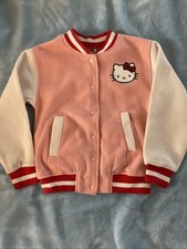 Hello Kitty By Sanrio Girls Bomber Jacket Size 7