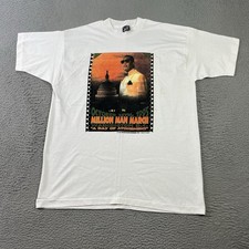 Vintage 1995 Farrakhan Million Man March Single Stitch Shirt Mens XL Made in USA
