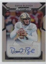 2019 Panini Prizm Draft Picks Silver David Blough #176 Auto 4g8