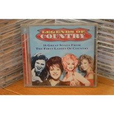 Legends Of Country CD 18 Songs Dolly Parton Patsy Cline Loretta Lynn First New