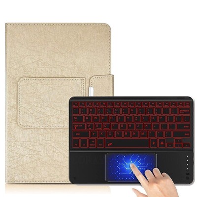 Beleuchtete Touchpad Tastatur für iPad 7/8/9/10/11. Gen Air 4 5 6 Pro 11'' Hülle