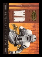 2004 Certified Materials: Tim Brown Certified Skill Relic /75 NM-MT OR BETTER