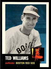 1991 Topps Archives 1953 #319 Ted Williams Boston Red Sox HOF MINT NO RESERVE!