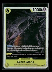 Gecko Moria OP14-104 The Azure Sea's Seven Super Rare Foil