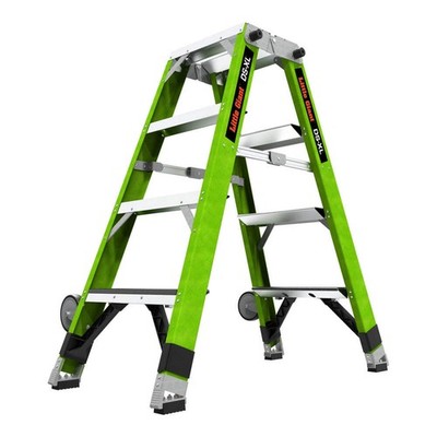 LITTLE GIANT LADDER SYSTEMS, LLC  Stepladder,Fiberglass,375lb Cap.,50'' H 832JF6