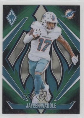 2024 Panini Phoenix Green Fade /199 Jaylen Waddle #76 pe8