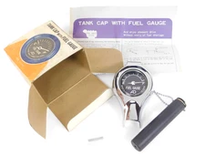 Genuine Asahi Denso Y-10 Tank Gas Cap w/ Fuel Gauge Yamaha DT 90 125 250 360 NOS