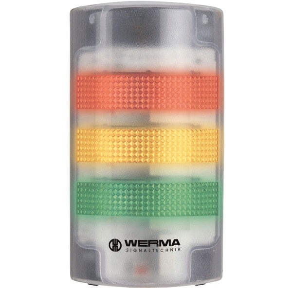 Werma Signaltechnik Flatsign Multitone 24VDC Clear