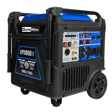 DuroMax XP11000iH 11,000W Portable Dual Fuel Inverter Generator - Quiet, Low THD
