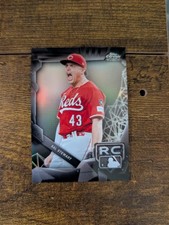2026 Topps Chrome Black Sal Stewart (RC) (SP) Image Variation- Reds