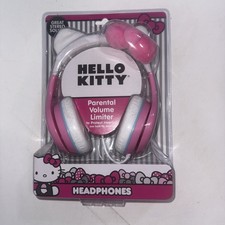 Hello Kitty Y2K Sealed Headphone for Kids w/Built in Volume Limiter Headset