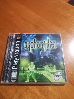 Syphon Filter Sony PlayStation 1, 1999 PS1 CIB  Black Label Authentic